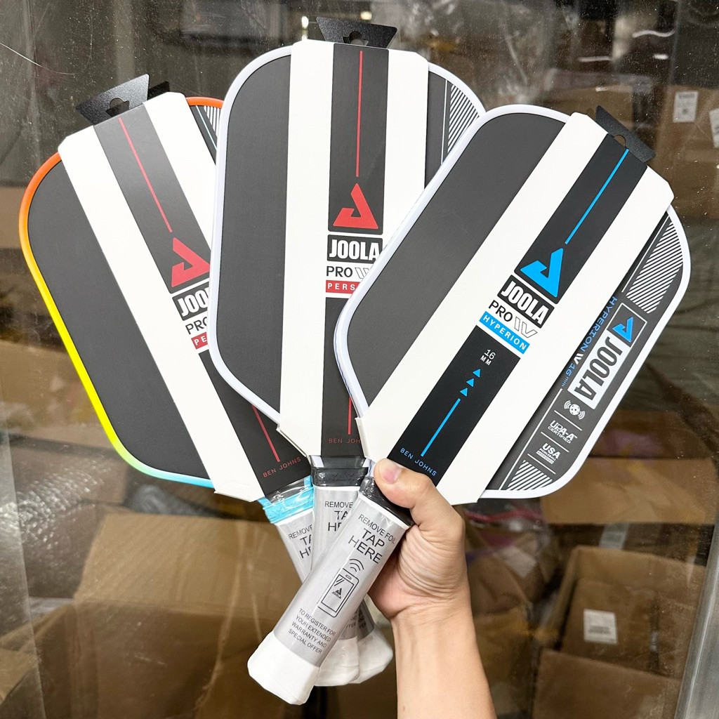 (NFC) Pickleball Racket Perseus 4 Pro 14/16 มม. ผิวคาร์บอนหยาบสุด