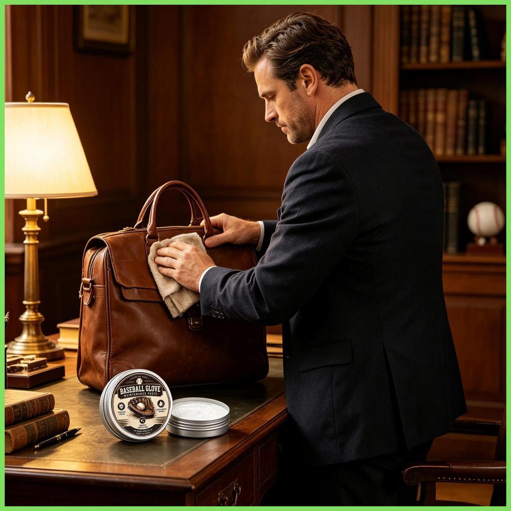 Baseball Glove Leather Cream 100g Soften and Preserve Leather Balm Renewed Old Stiff Glove for Ball 