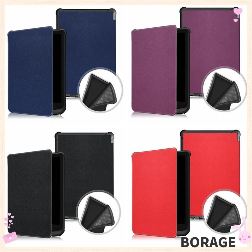 BORAG เกราะป้องกัน,กันกระแทกสวมใส่ E-Reader , 2024 Soft Colour TPU สมาร์ท Funda สําหรับ Pocketbook 6