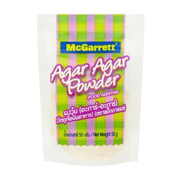 แม็กกาแรต ผงวุ้น McGarrett Agar Agar Powder 50g.