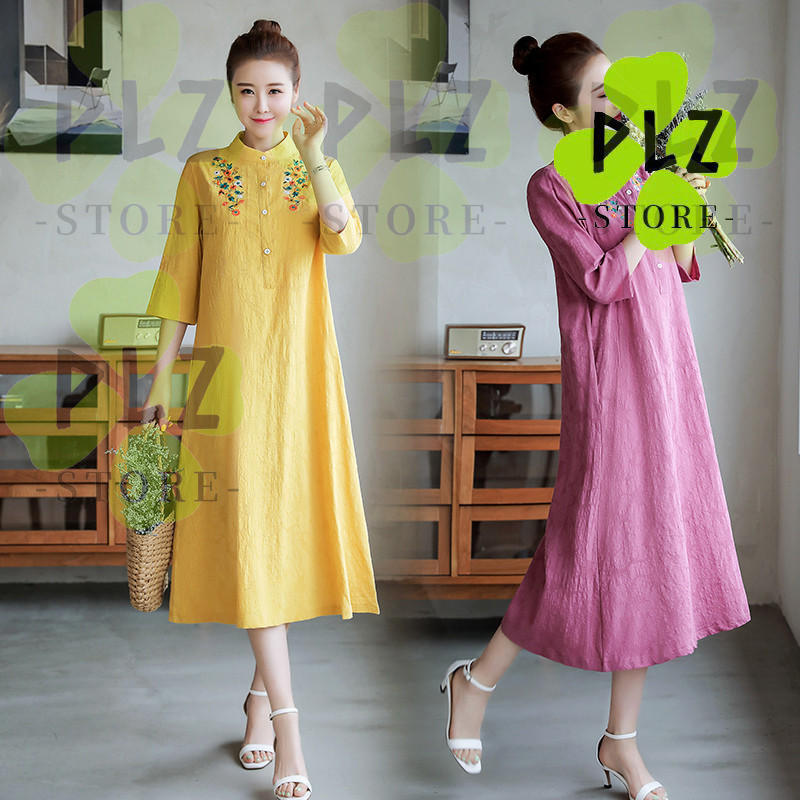 Qipao  Cheongsam ชุด qipao สไตล์ผู้หญิงเสื้อผ้าปีใหม่ปรับปรุง 2027 Cheongsam qipao ทัง