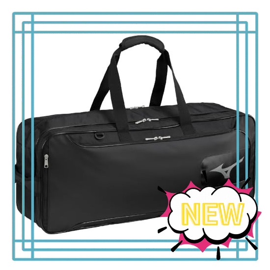 MIZUNO Badminton Bag, Racket Case, Tournament Bag Pro 73JDC002 Black