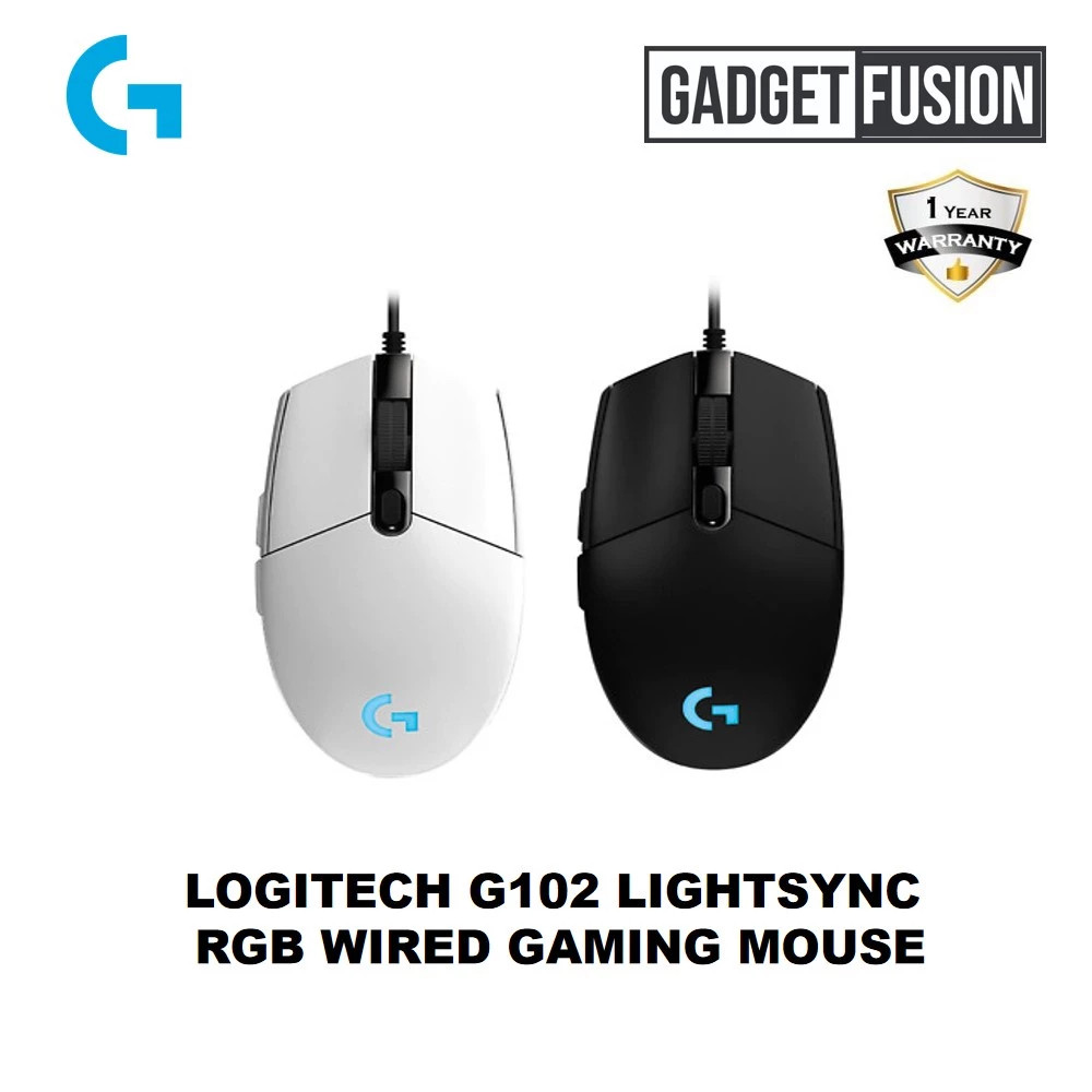 เมาส์เกมมิ่ง LOGITECH G102/G203
