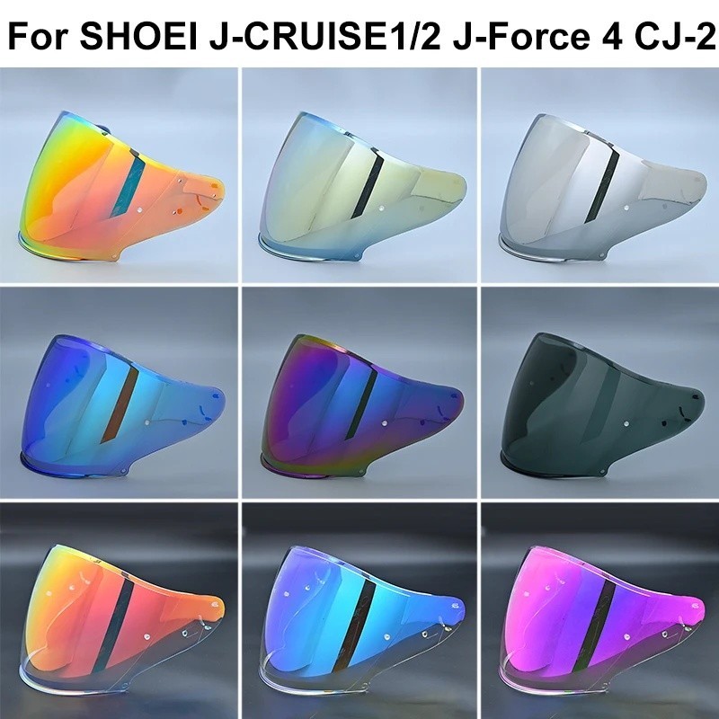 หมวกกันน็อค Visor สําหรับ SHOEI J-Cruise 1 J-Cruise 2 J-Force 4 CJ-2 รถจักรยานยนต์หมวกกันน็อคเลนส์เป