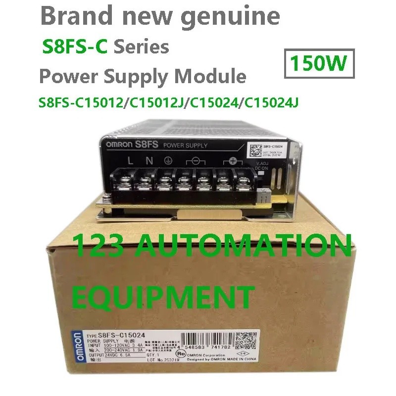 ของแท้ใหม่ Omron S8FS-C15012 C15012J C15024 C15024J แหล่งจ่ายไฟ 150W