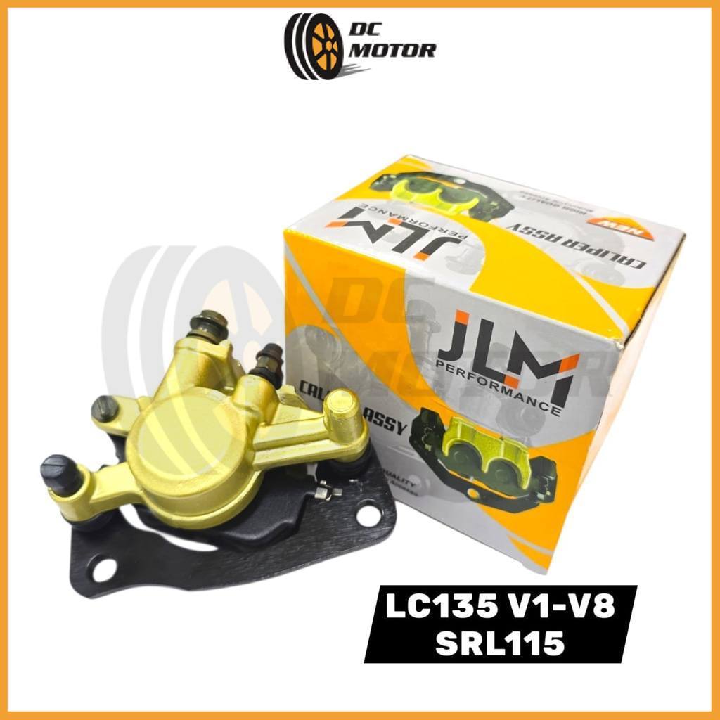 JLM GOLD LC135 V1 - V8 135LC 4 SPEE SRL115 SRL115 FI EGOS EGOLC EGOS FI ด้านหน้า CALIPER ASSY KELIPE