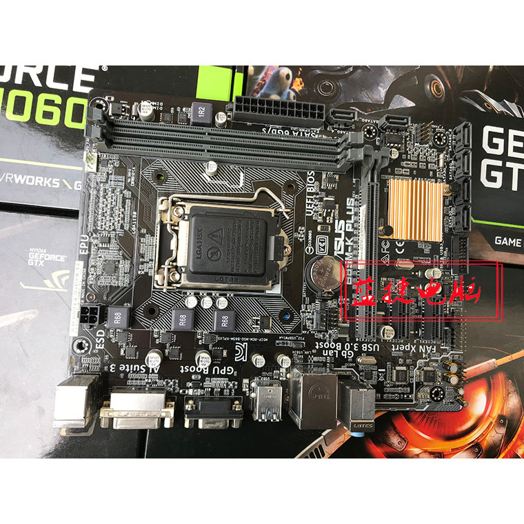 ชาร์จใหม่ Asus B85M-F PLUS b85m-k h81 b85M-dv2 d3v รองรับ 1150 Pin เมนบอร์ด
