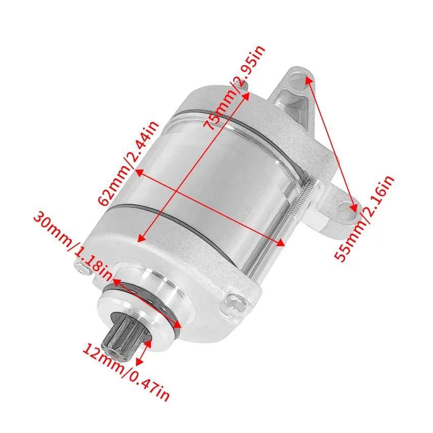 fStarter Motor สําหรับ Yamaha YZ450F 2020-2022 สําหรับ Yamaha YZ450FX 2019-2023, สําหรับ Yamaha WR45
