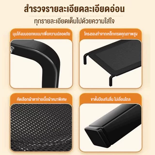 เตียงสัตว์เลี้ยง Dog Bed รับน้ำหนัก 150kgที่นอนหมา เตียงแมว ผ้าตาข่าย ระบายอากาศ ป้องกันความชื้นใหญ่ที่นอนสุนัขพัได้เปล