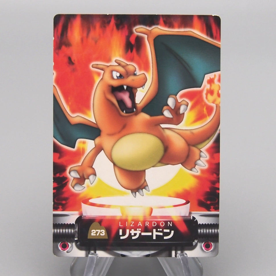 Pokemon Card Zukan Carddass Charizard 273 Advanced Generation NM Japanese w775