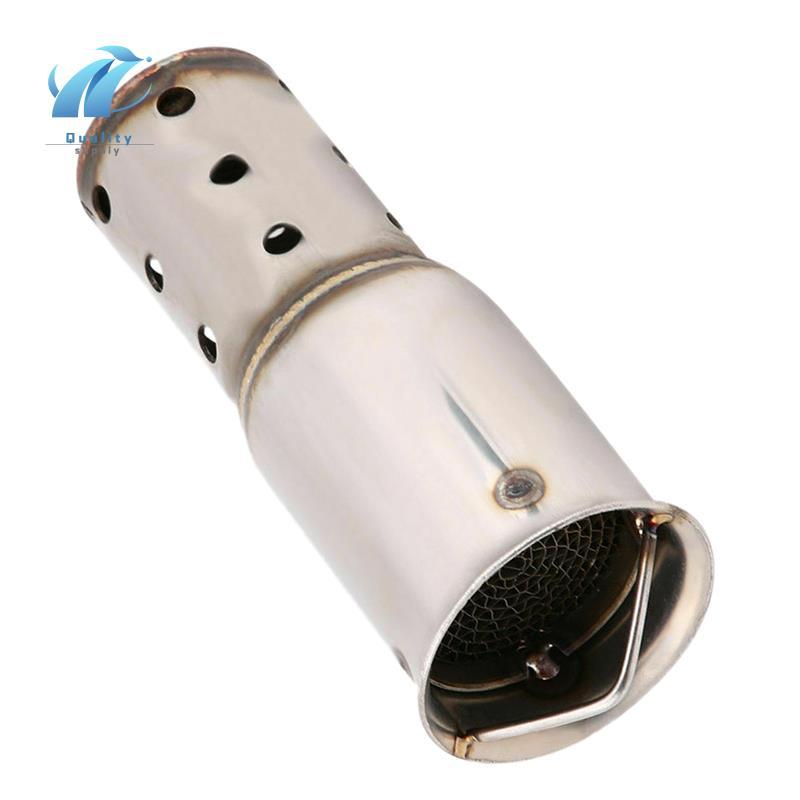 Superb Universal 51 มม.ท่อไอเสียรถจักรยานยนต์ท่อ DB Noise Sound Eliminator