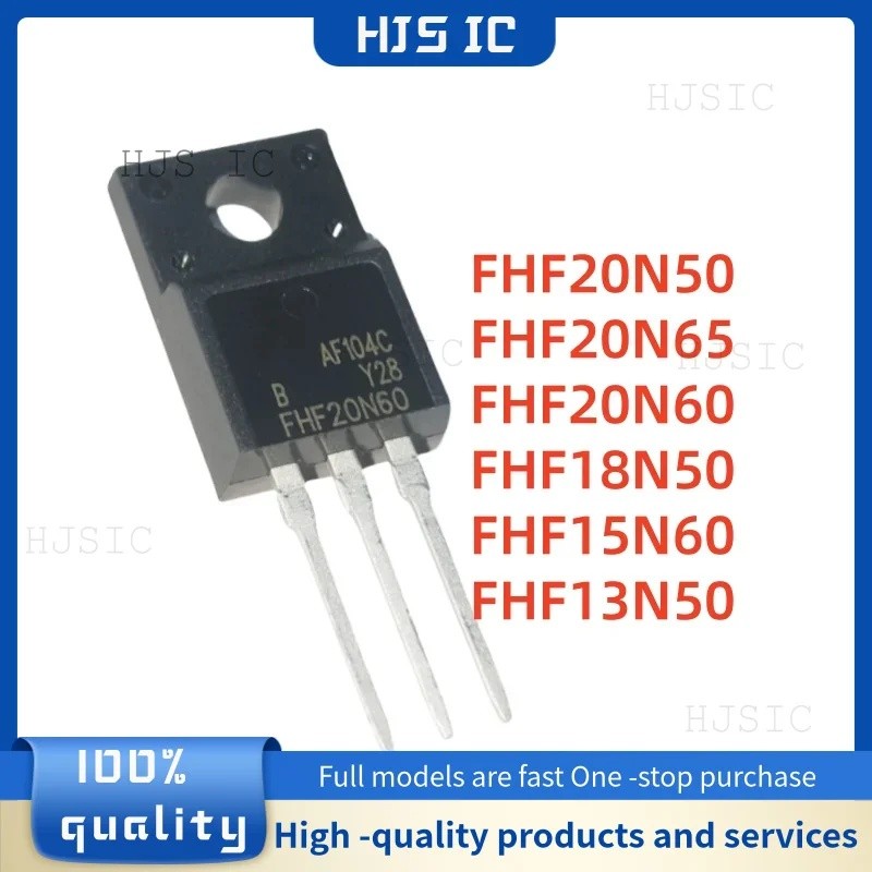 5PCS FHF20N50 20N50 FHF20N65 20N65 FHF20N60 20N60 FHF18N50 18N50 FHF15N60 15N60 FHF13N50 13N50 13N50