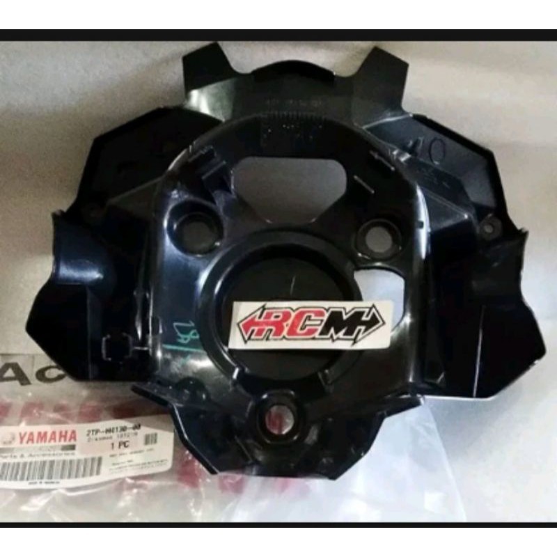 ฝาครอบมือจับด้านหลังสีดําสําหรับ Yamaha vixion ใหม่ 2TP NVA ADVANCE Original Yamaha YGP 2TP-H4130-00