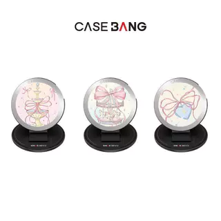Casebang Magnetic Wish Bow Series ขาตั้งโทรศัพท์, การออกแบบทรายดูด, เข้ากันได้แม่เหล็ก, โครงสร้างที่ถอดออกได้แม่เหล็ก