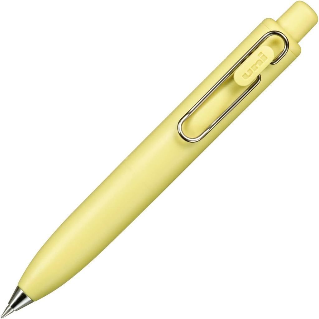 Mitsubishi Pencil UMNSP05.28 ปากกาลูกลื่นเจล Uni-Ball One P 0.5 Banana WL7A
