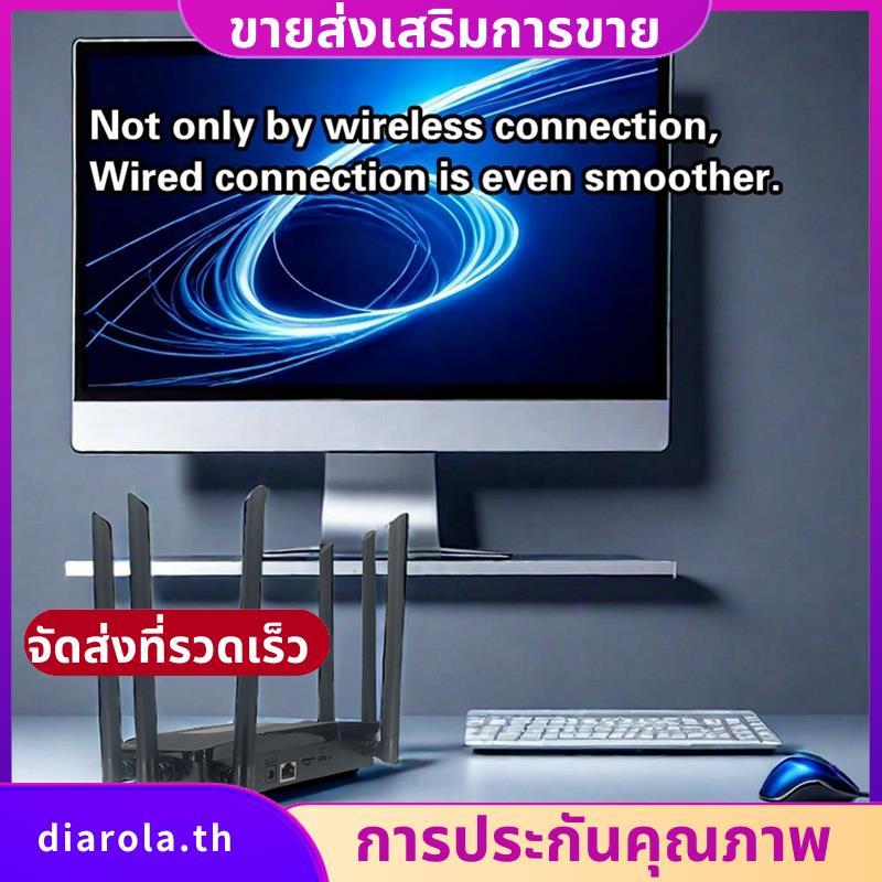 4G CPE Router 4G CPE Modem 300Mbps 4G WiFi Router 6 เสาอากาศไร้สาย WiFi Router ยุโรป diarolath