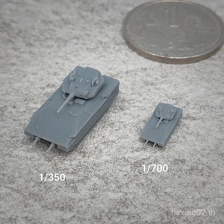 วอล์คเกอร์หุ้มเกราะหญิงเรซิ่นสีขาวรุ่น 1/350/700 ถังรถม้ารุ่นจิ๋ว TK089 HZ8R