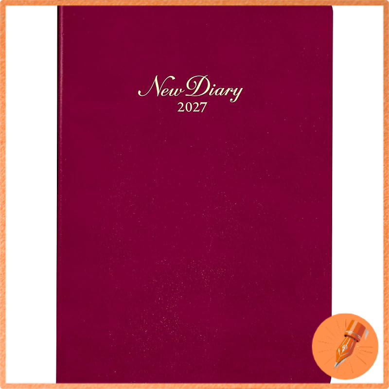 Takahashi 2027 Daily Planner Diary B6 A5 Sizes January Start
