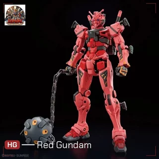 [พร้อมส่ง] Bandai HG 1/144 Red Gundam กันพลา Gunpla ของแท้ 100%