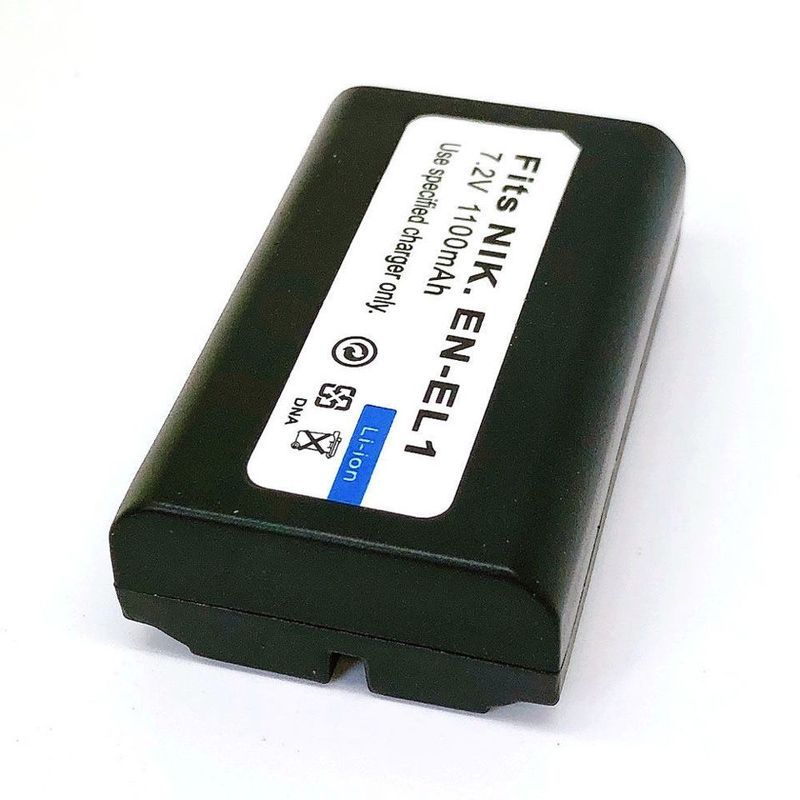 เหมาะสําหรับแบตเตอรี่กล้อง Nikon E5400, E5000, E5700, E4300, EN-EL1 LRHM3WM NP800