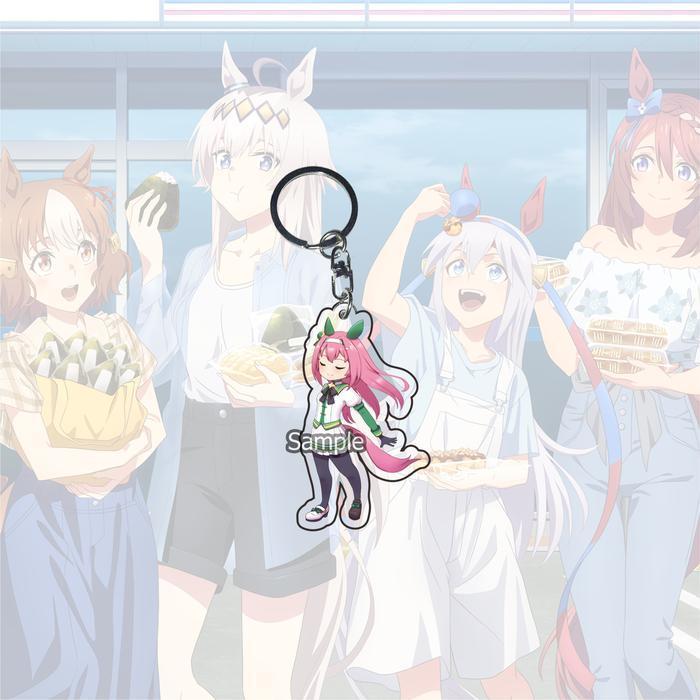 Gantungan Kunci อะนิเมะ Uma Musume ทั้งหมดส่วน 02 - Haru Urara 02, Gantungan Kunci DECOR