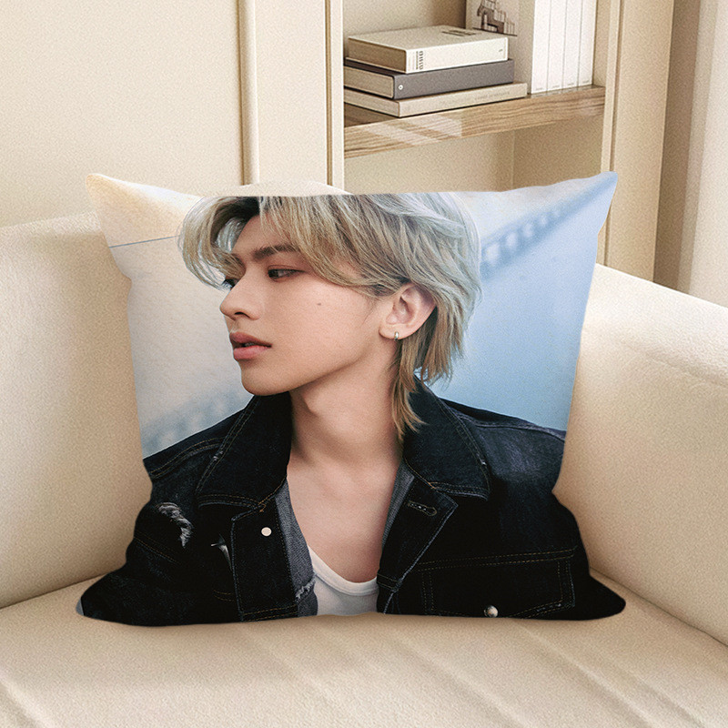 Cai Xukun Star Support Pillow หมอนสองด้าน Dual-Use Humanoid Doll Pillow Peripheral Gift Cushion เอว 