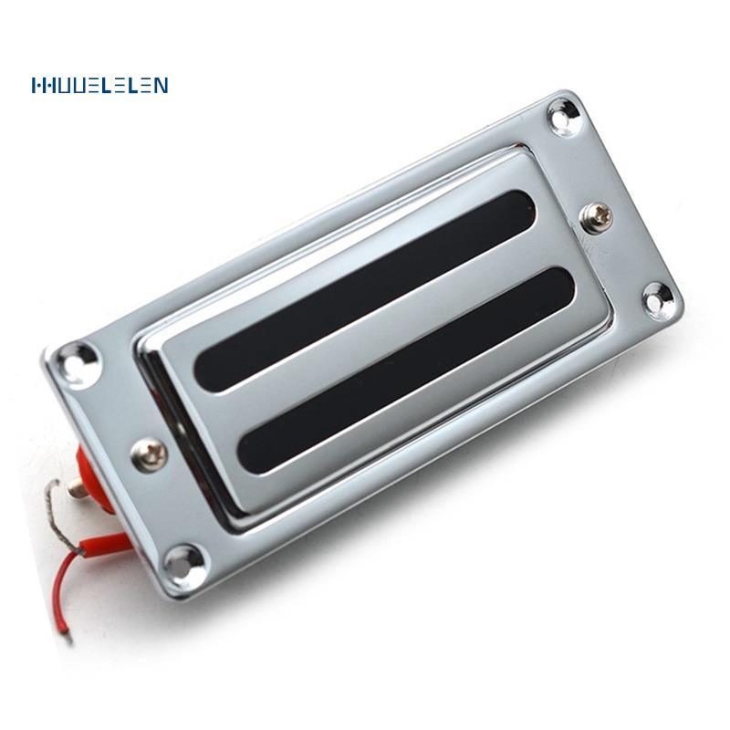 [Promote H]2 Line 68X29MM Mini Electric Guitar Humbucker Pickup พร้อมกรอบโลหะสําหรับ LP กีตาร์ Chrom