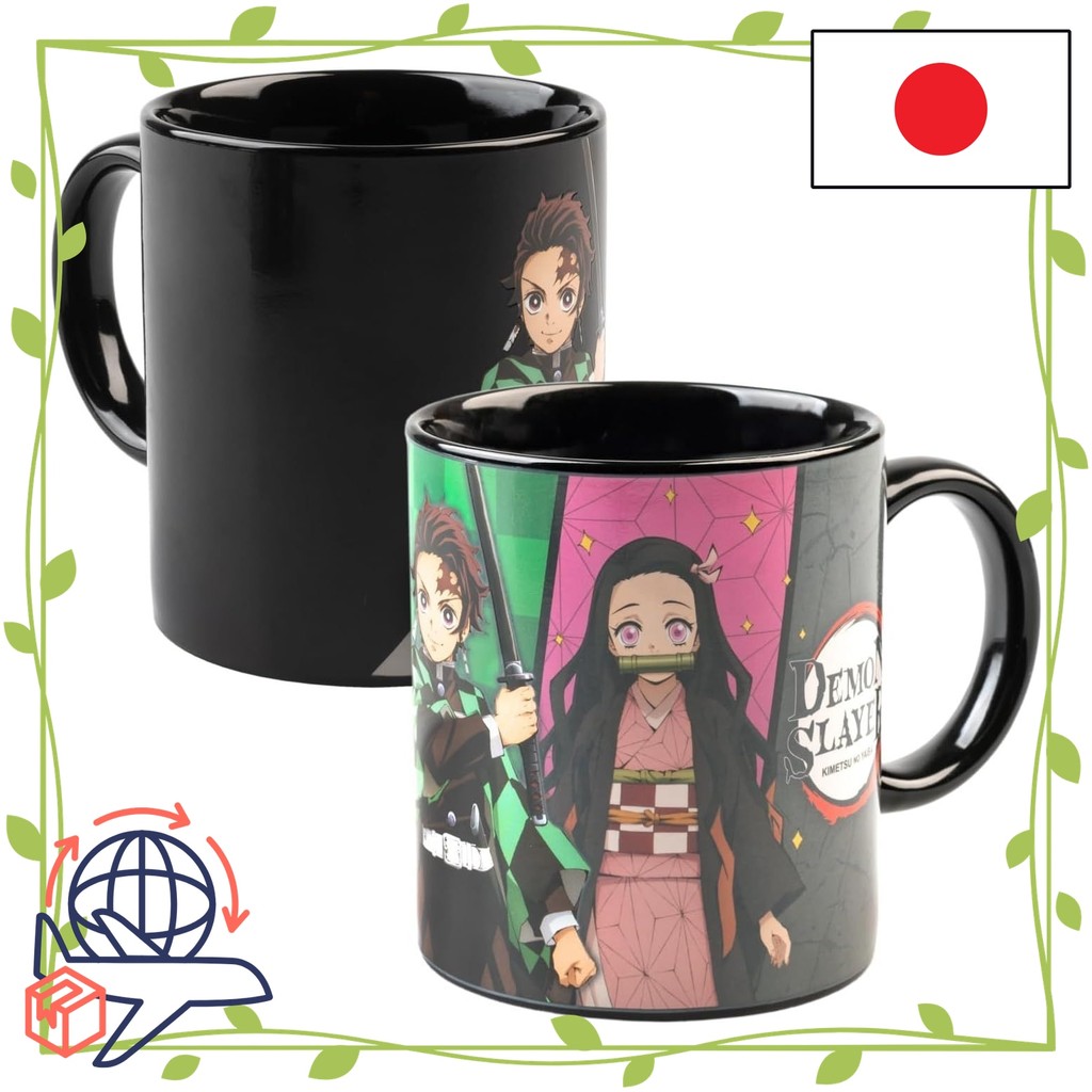 【Direct From Japan】Grupo Erik Coffee Mug Thermal Effect Demon Slayer: Kimetsu no Yaiba Coffee Mug - 