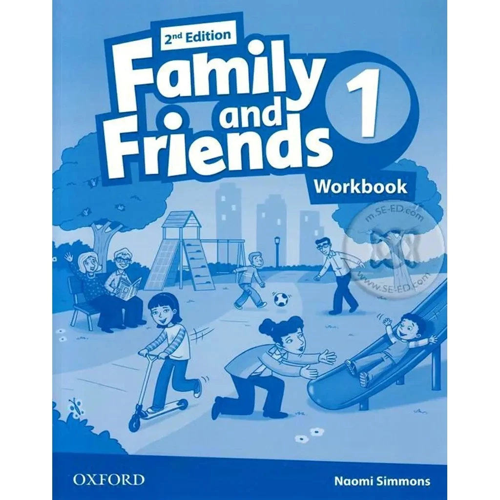 Bundanjai (หนังสือ) Family and Friends 2nd ED 1 : Workbook (P)
