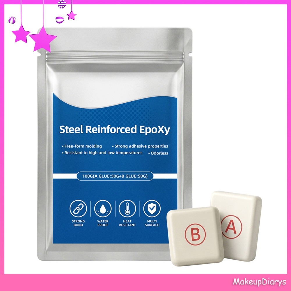 ❤ MakeupDiarys เหล็กเสริม Epoxy Putty Fast Repair AB 2 ส่วน Epoxies Putties Filler ซ่อมอเนกประสงค์ C