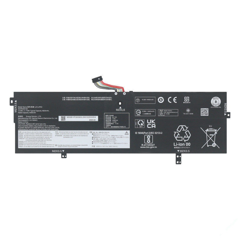 ใหม่ Lenovo Yoga 7-14IAL7 7-14ARB7 L21L4PE0 L21B4PE2 แบตเตอรี่โน้ตบุ๊ก