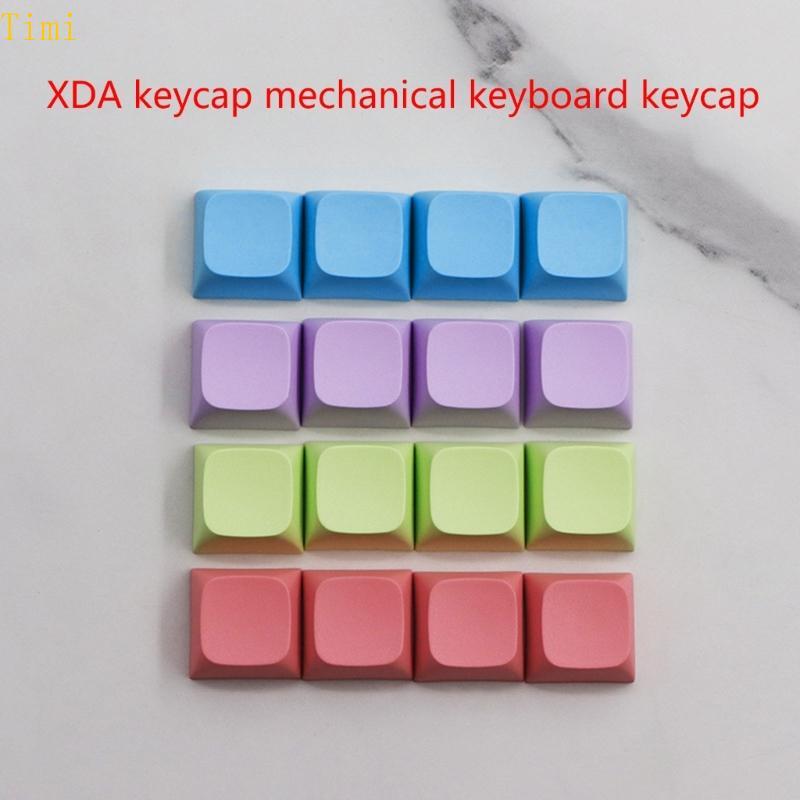 Timi Durability PBT Keycaps สบายพิมพ์ XDA Keycaps สําหรับคนรักเกมปุ่มตัวอักษรที่ไม่ซ้ํากันระยะยาวใช้