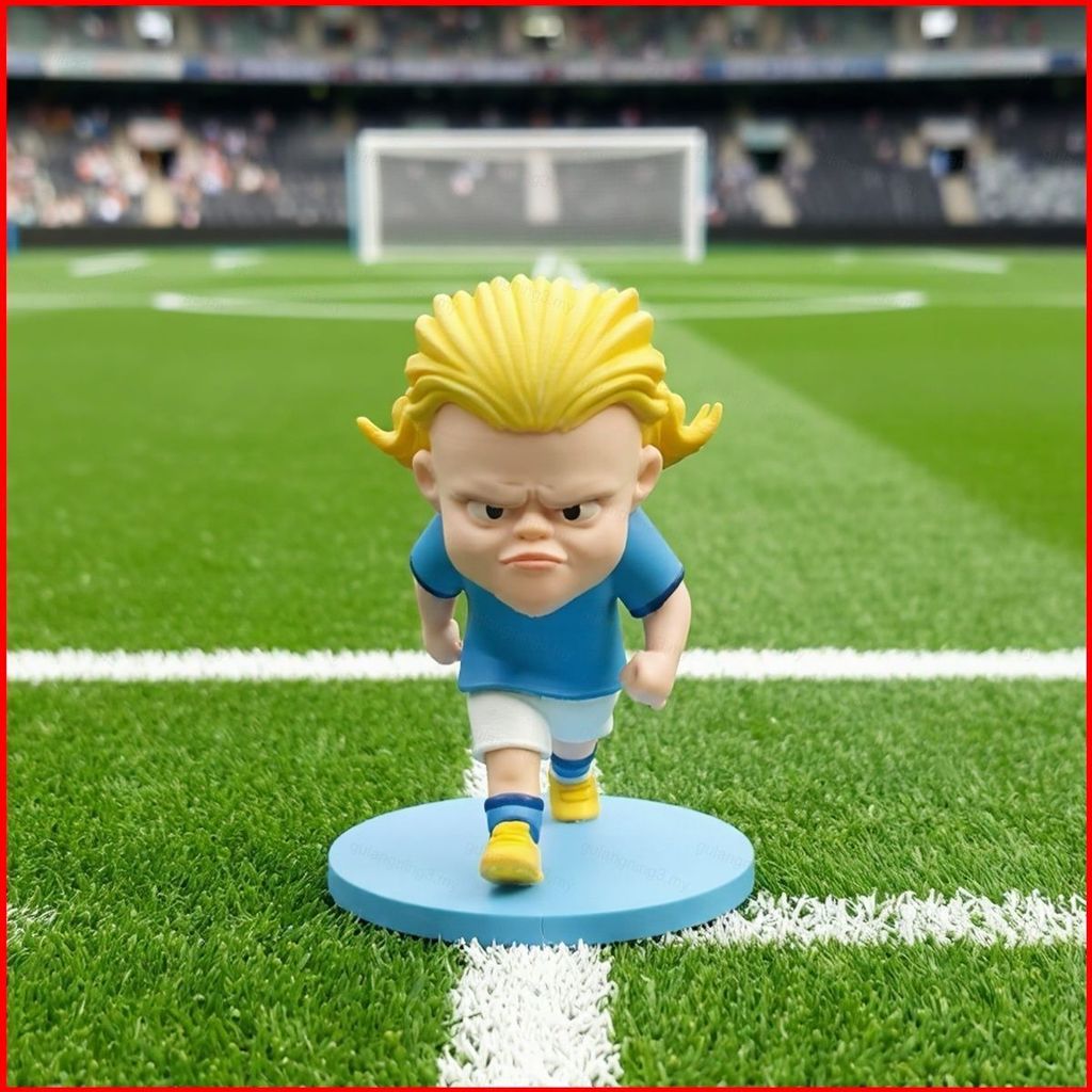 GG3 Messi CR7 Haaland Action Figure ฟุตบอล Star ตุ๊กตาฟุตบอลสะสมเครื่องประดับ GG3