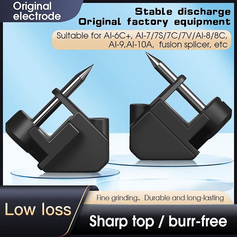 [New]Original Electrode rod AI-6C + สัญญาณไฟฟิวชั ่ น splicer เหมาะสําหรับ AI-7, AI-7S/AI-7C/AI-8/AI