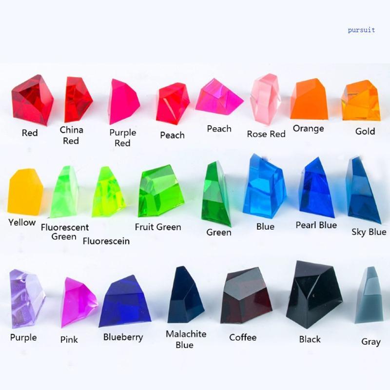 SUIT* Epoxy Resin Pigment Dye 22 สีโปร่งแสง 80g UV Resin Colourant Craft