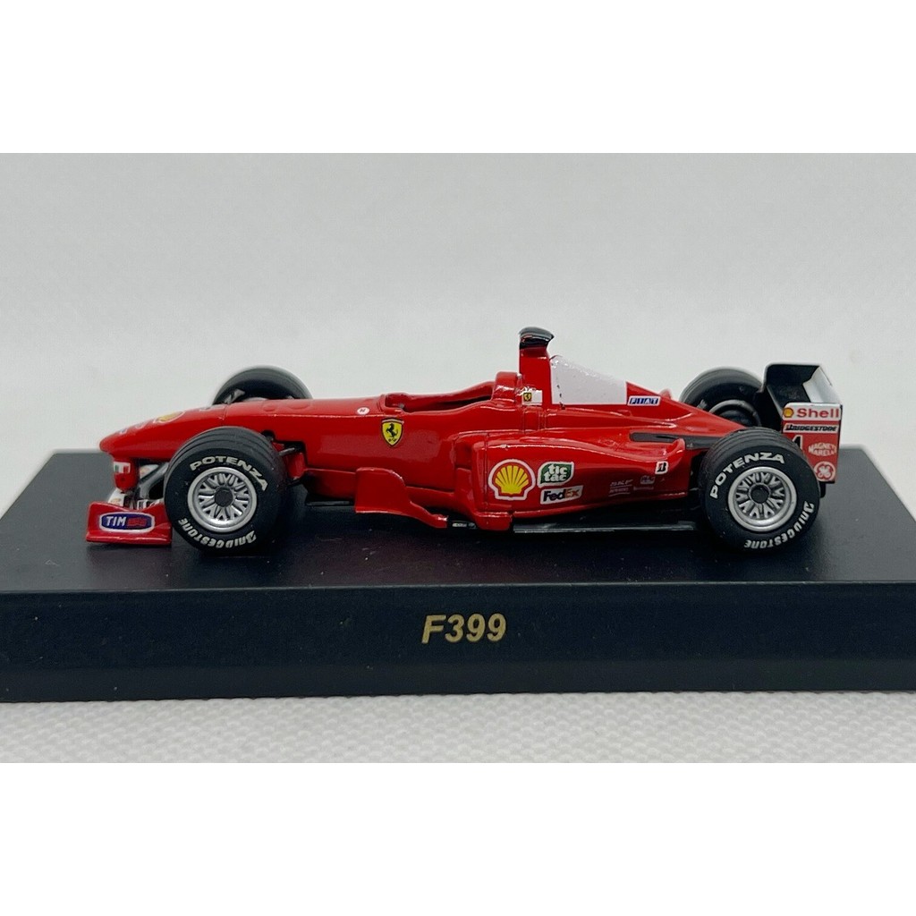 [นอกพิมพ์เดี่ยว] Jingshang 1/64 Ferrari F399 Formula One F1 Racing Car Model Dydo No. 4 Car Irving S