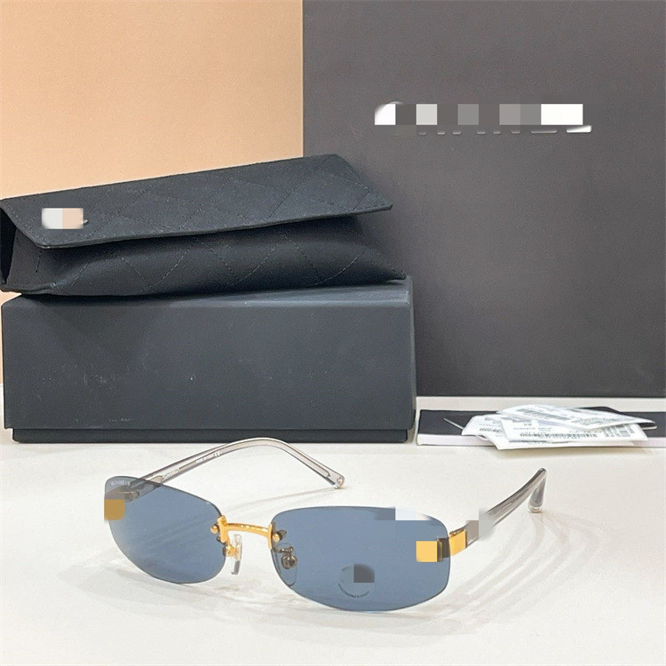 AM2U C``H/ New sunglasses Y2K Unique and stylish frameless street style sunglasses CH4067