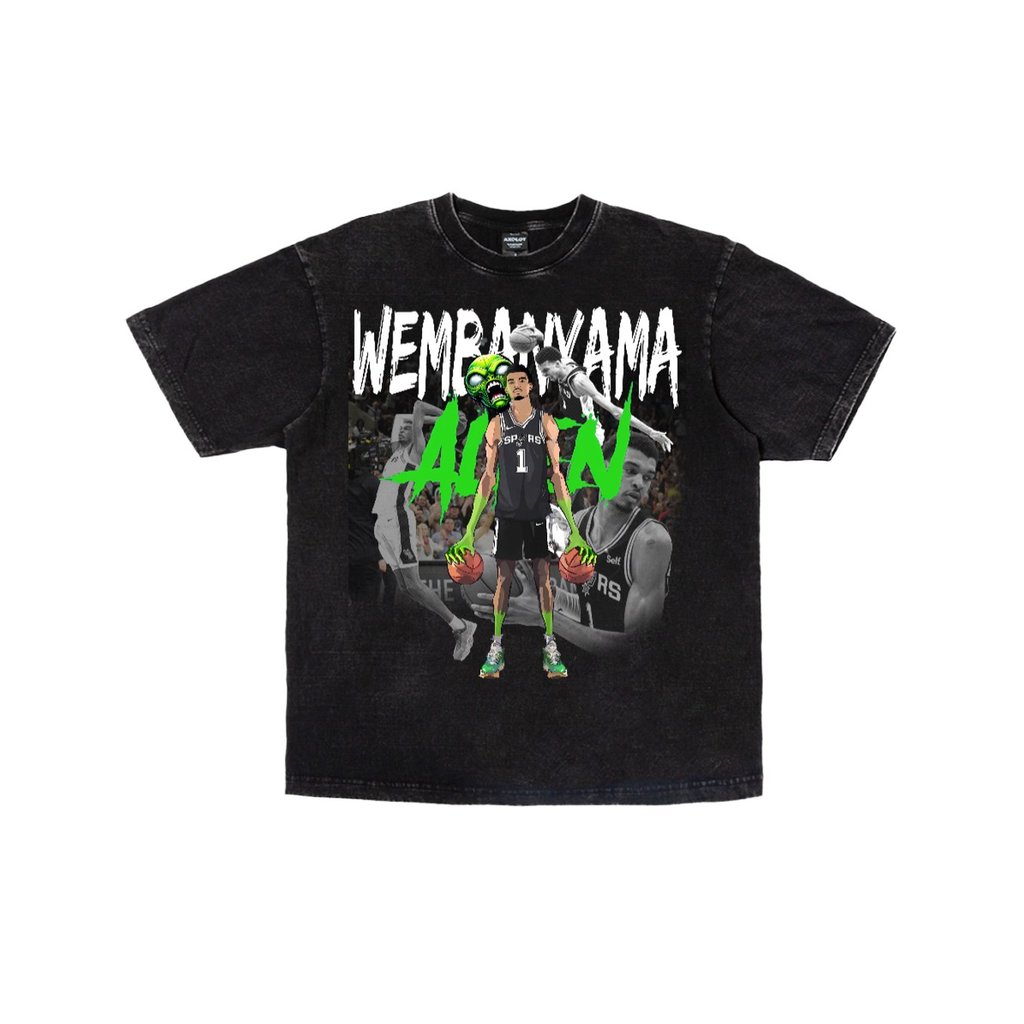 GROOVY X COPY&PASTE The Alien Oversized Washed T-Shirt