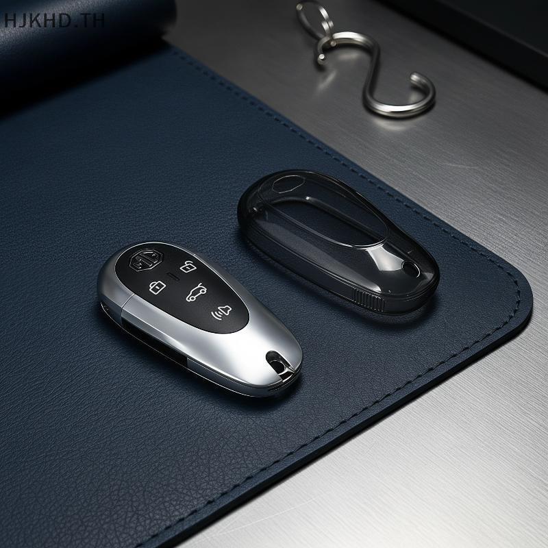 [ดีกว่า] MG S5 EV TPU ปลอกกุญแจรถลื่นปลอกกุญแจติดทนนานสําหรับ MG S5 EV ใช้รถทุกวัน [สวย]