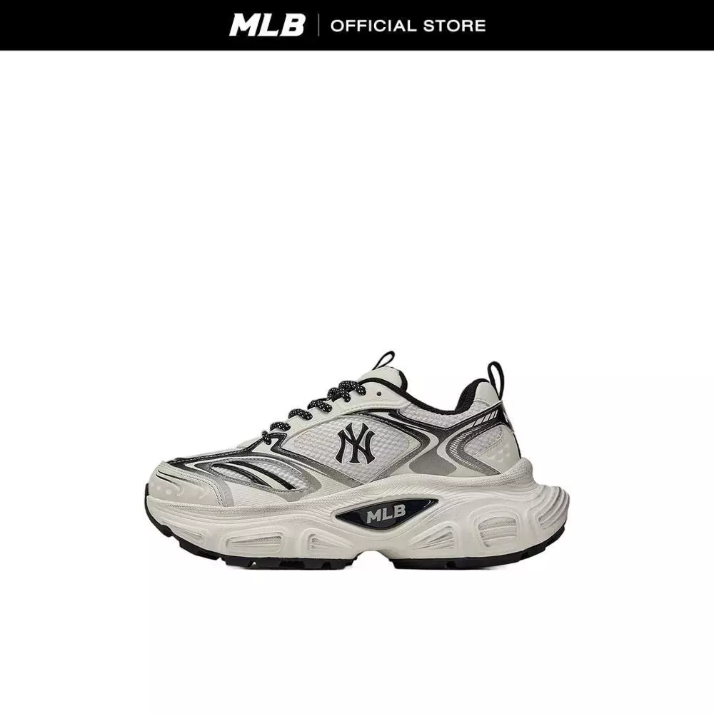 MLB รองเท้าผ้าใบ ยูนิเซ็กซ์ Winner Chunky Dt รุ่น 3ASHWC36N 50WHS สีขาว