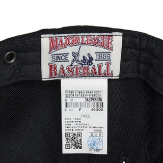 MLB หมวก Unisex รุ่น 3ACP8501N 50GOS - สีดำทอง