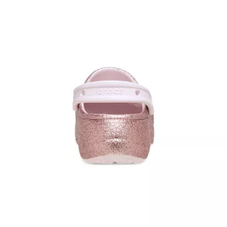 CROCS รองเท้าลำลองผู้หญิง BAYA PLATFORM GLITTER CLOG รุ่น 208459-6PI - BARELY PINK