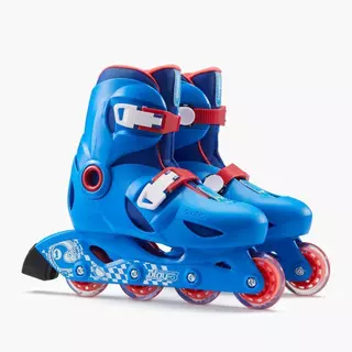 Decathlon Kids' Inline Skates Play 3 รองเท้าสเก็ตสำหรับเด็ก รุ่น Play 3 - Blue