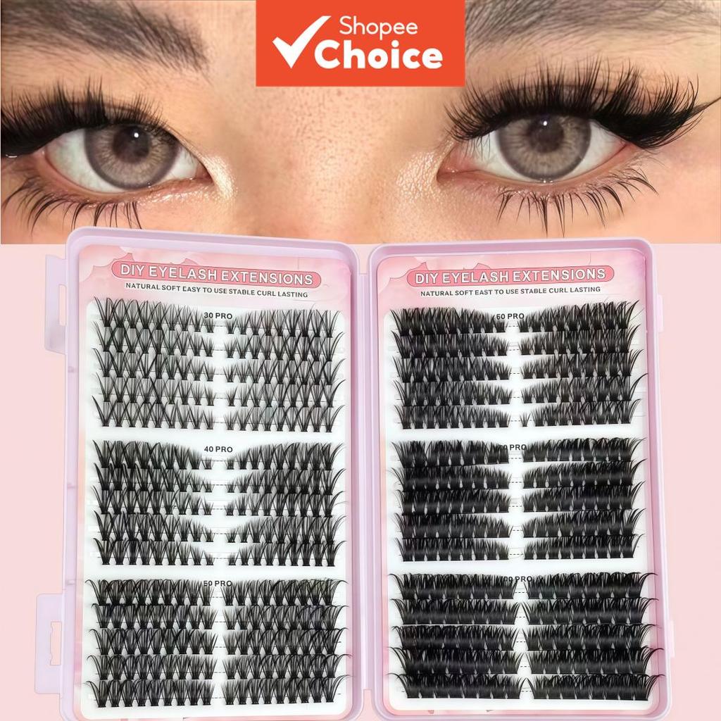 สําหรับขนตาปลอม Cat Eye Volume Segmented Lightweight Asian Style Lash Book