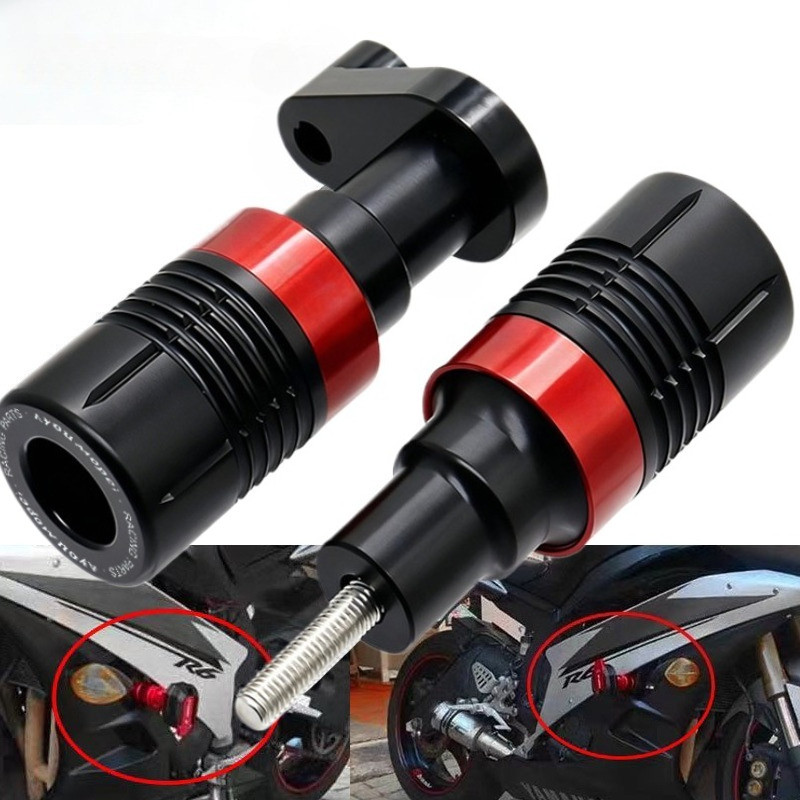 สําหรับ YAMAHA YZF R6 YZF-R6 YZFR6 2006-2016 กรอบ Sliders Crash Protector สําหรับ YAMAHA YZF R6 YZF-
