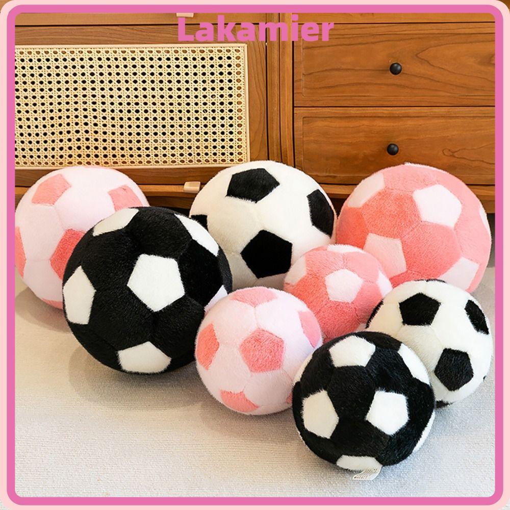 LAKA Furry Football Doll, จําลอง Ferret Fur 18 ซม.กอดหมอน, ตลกนุ่ม Interactive Toy หลากสี Bolster To