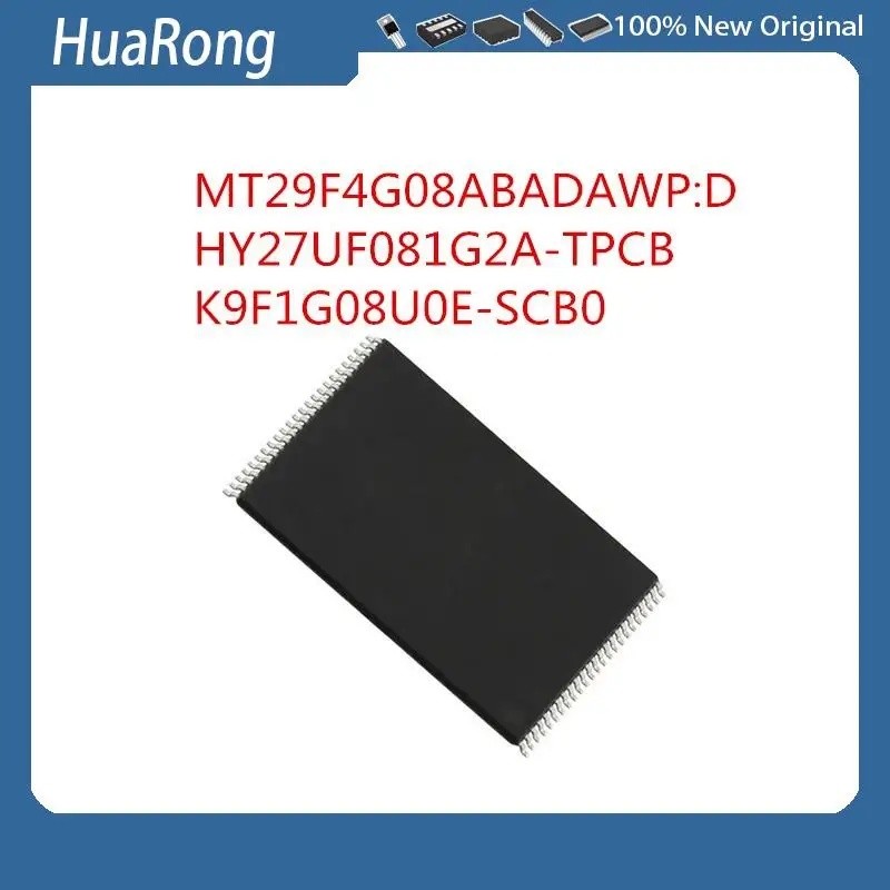 5 ชิ้น/แบทช์ MT29F4G08ABADA WP 29F4G08ABADA HY27UF081G2A-TPCB HY27UF081G2A K9F1G08U0E-SCB0 TS48OP