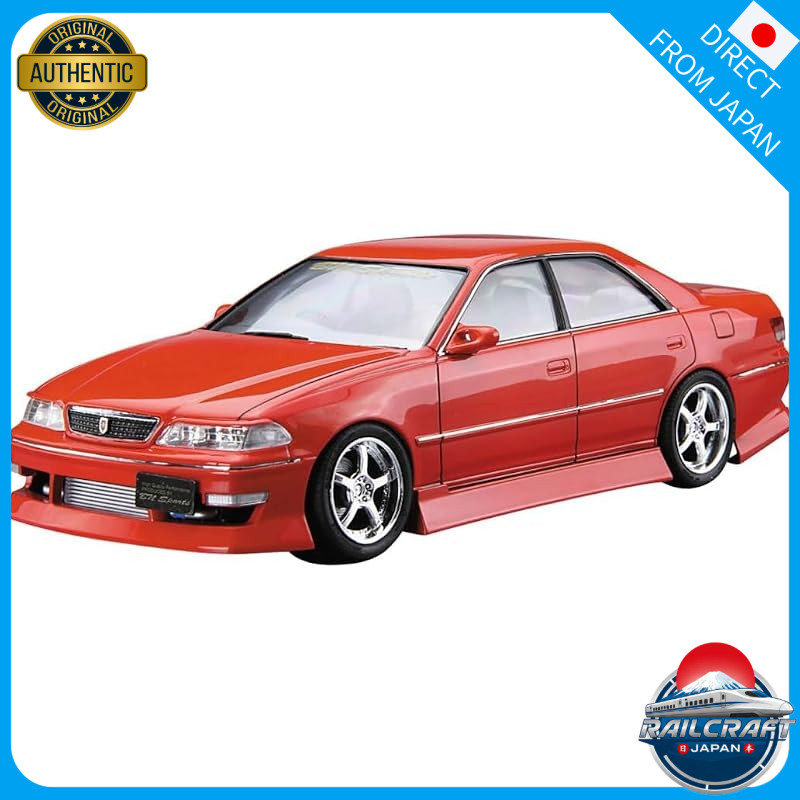 AOSHIMA The Tuned Car No.26 1/24 BN Sports JZX100 Mark II '98 (Toyota) Plastic Model Kit, pre-painted.