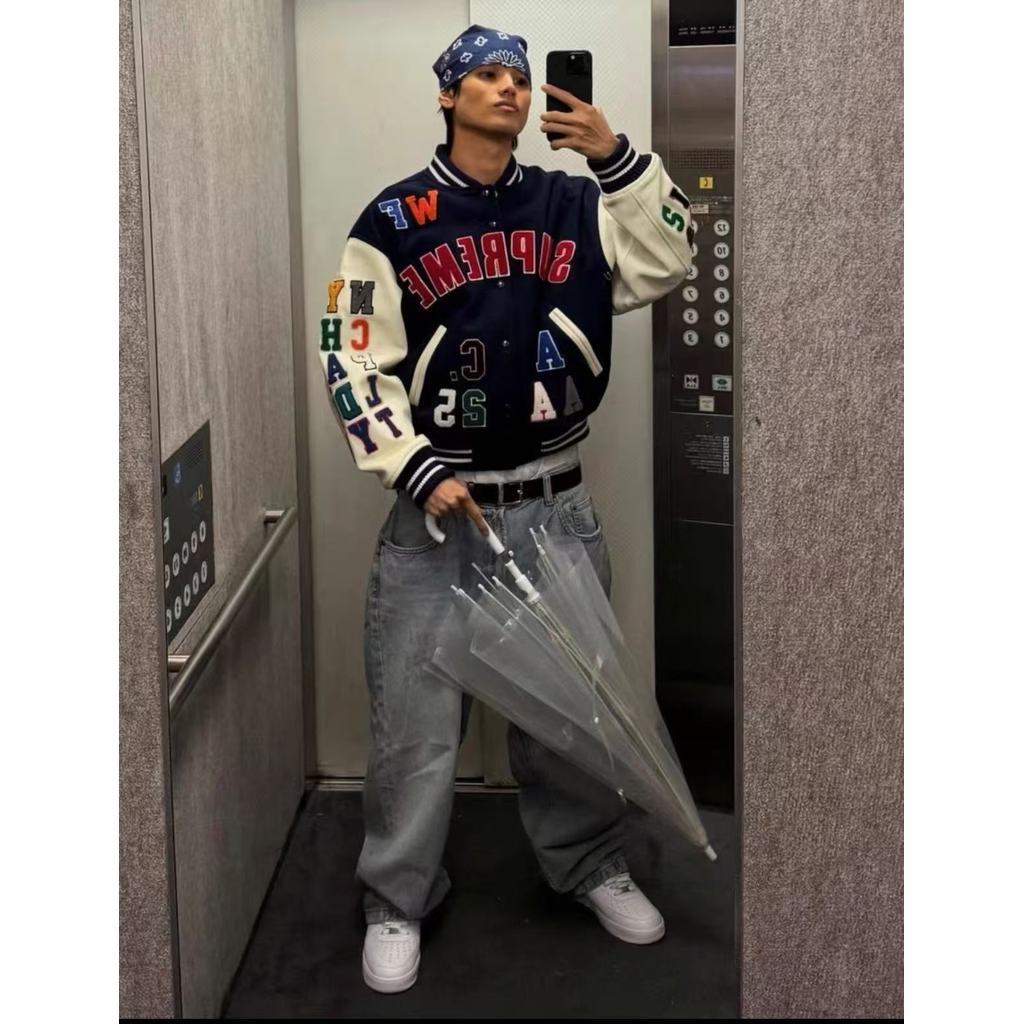 Su*SS25 week3 สรรเสริญ Varsity Jacket