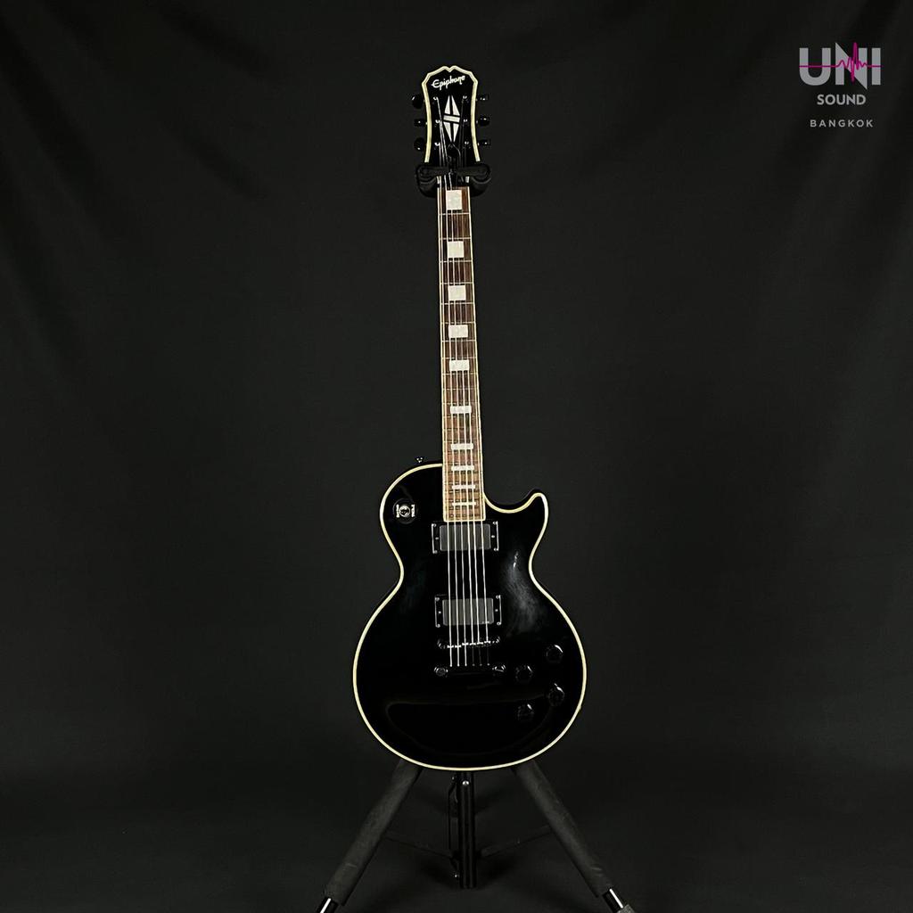 กีต้าร์ไฟฟ้า Epiphone Korea Les Paul Custom Midnight 2005